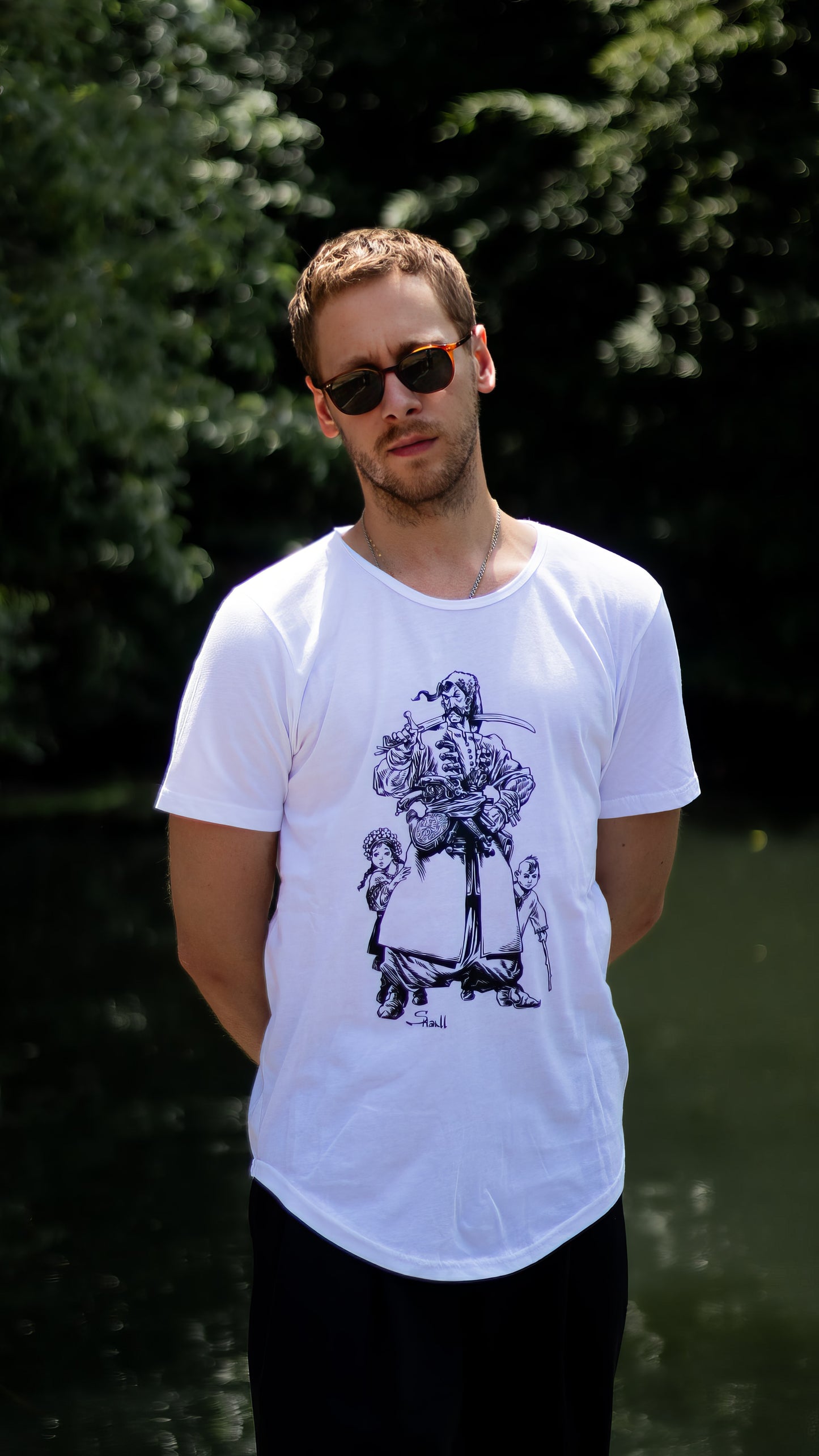 Kozak Men Cotton T-Shirt