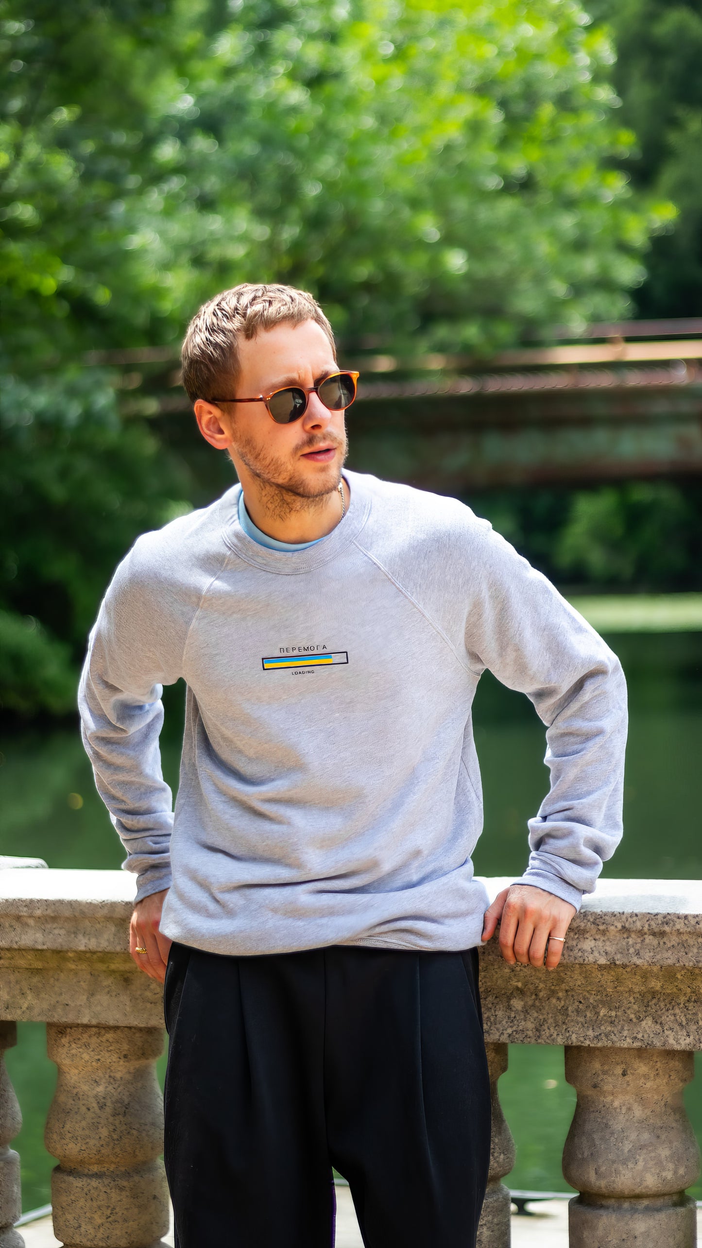 Peremoga/Victory Loading Sponge Crewneck Sweatshirt