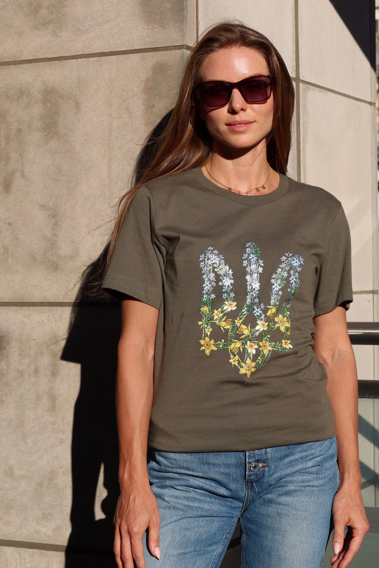 Floral Trident T-shirt